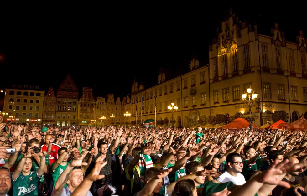 Prezentacja Śląska Wrocław, Śląsk Wrocław, foto: Luiza Różycka, Luiza Różycka fotografia 3