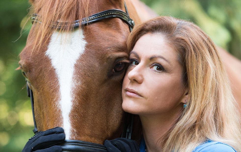 Monika Knoppek, sesja plenerowa, foto: Luiza Różycka, sesja końska 2