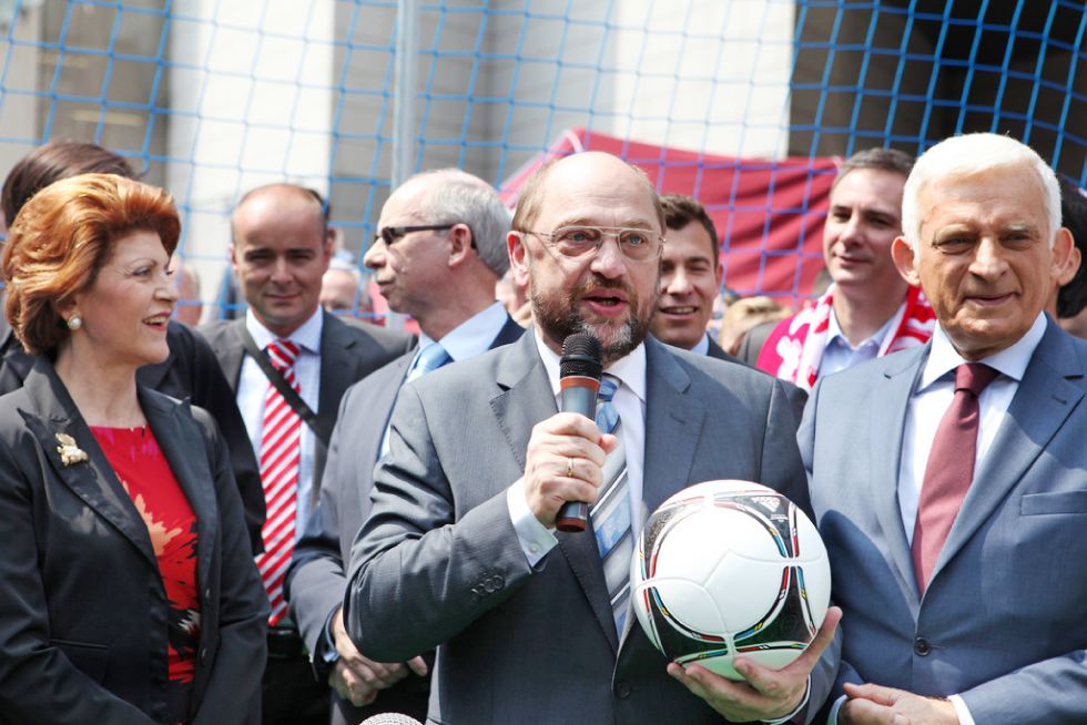 European Football Tournament Bruksela 2012, Martin Schulz, foto: Luiza Różycka, fotograf eventowy Luiza Różycka