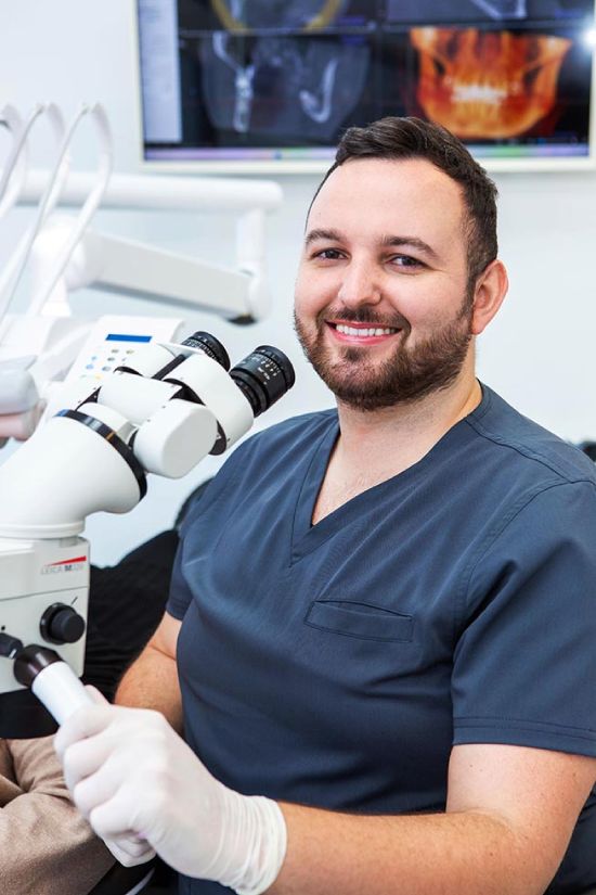 Stomatolog - sesja wizerunkowa w klinice - Wrocław 101