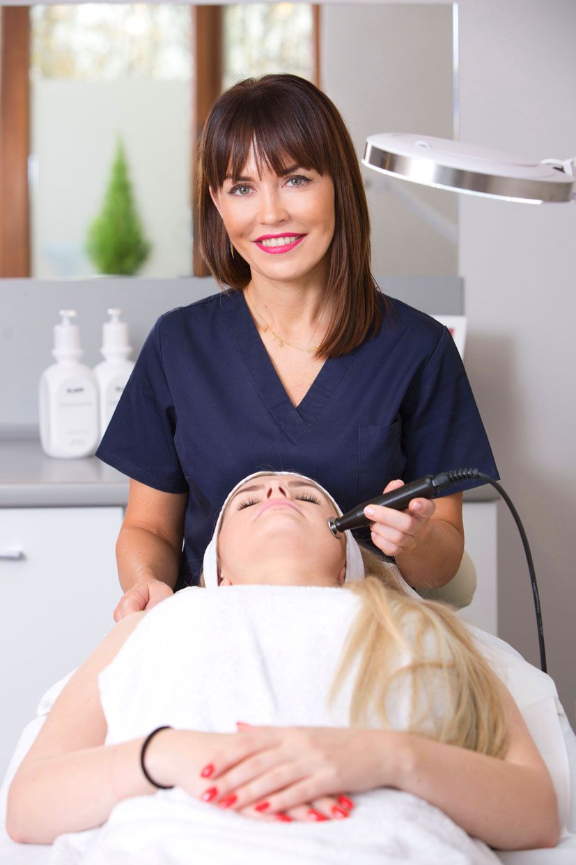 PRESTIGE Katowice, mezoterapia bezigłowa, sesja salonu kosmetycznego, fotograf wizerunkowy Luiza Różycka