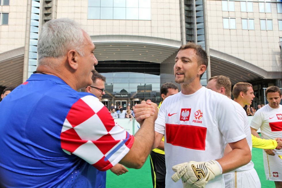 European Football Tournament Bruksela 2012, Jerzy Dudek, Turniej piłkarski w Brukselii, Foto: Luiza Różycka, fotograf eventowy Luiza Różycka