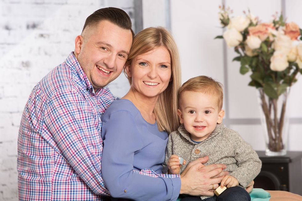 Sesja rodzinna w studio, Wrocław, Luiza Różycka fotografia