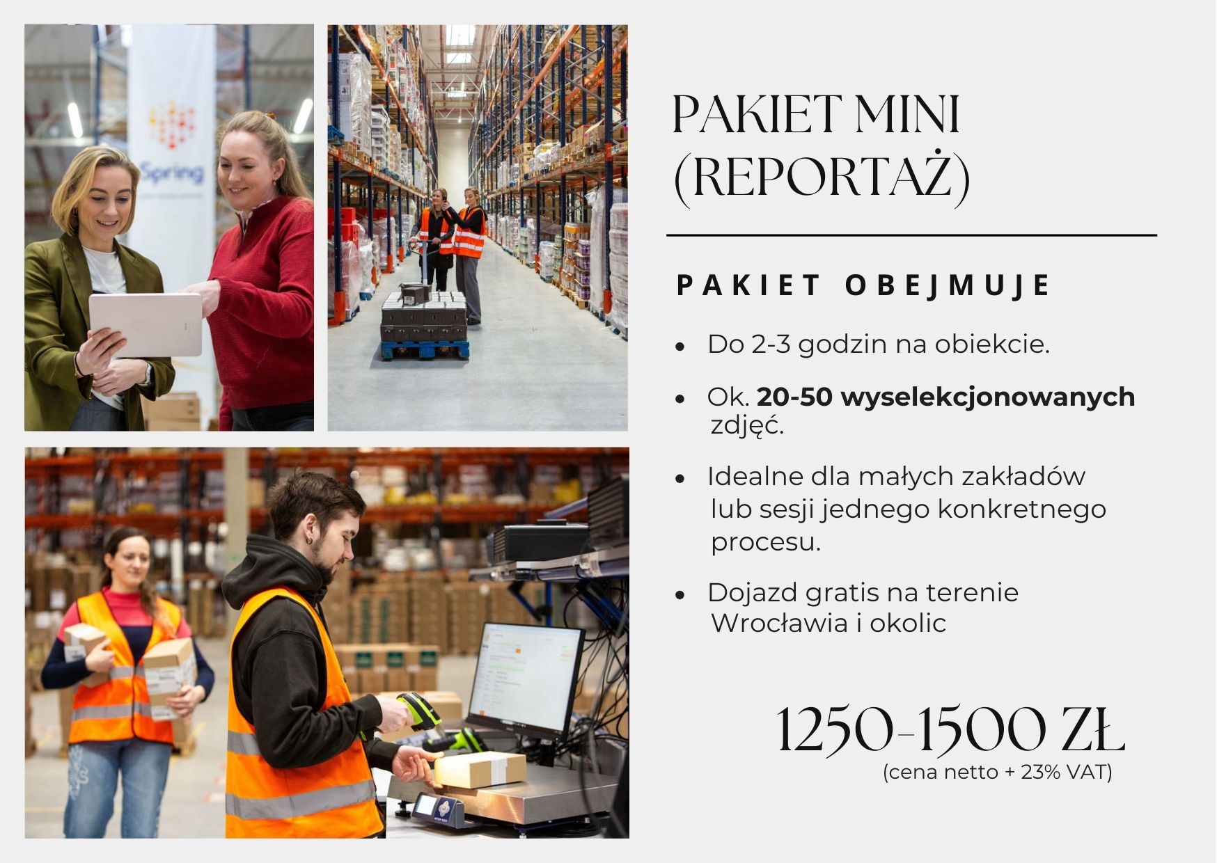 Pakiet mini reportaż